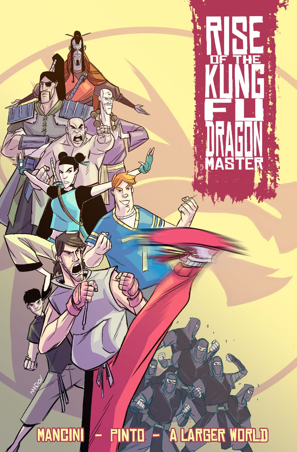 Rise of the Kung Fu Dragon Master Graphic Novel